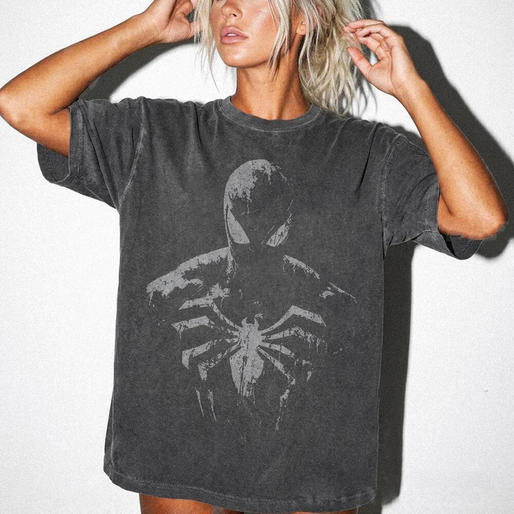 Spider Man Graphic Tee, 90S Spider Man Shirt, Retro Marvel Inspired T Shirt